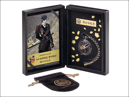Touken Ranbu -ONLINE- Kanazawa Kaga Makie Traditional Japanese Lacquerware Pocket Watch