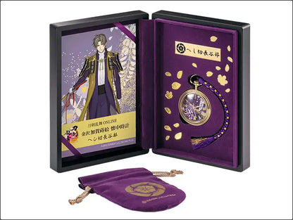 Touken Ranbu -ONLINE- Kanazawa Kaga Makie Traditional Japanese Lacquerware Pocket Watch