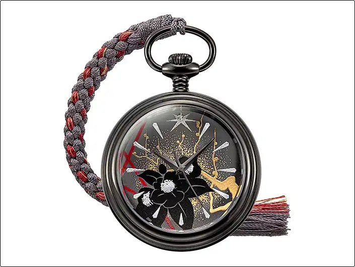 Touken Ranbu -ONLINE- Kanazawa Kaga Makie Traditional Japanese Lacquerware Pocket Watch 2nd Edition