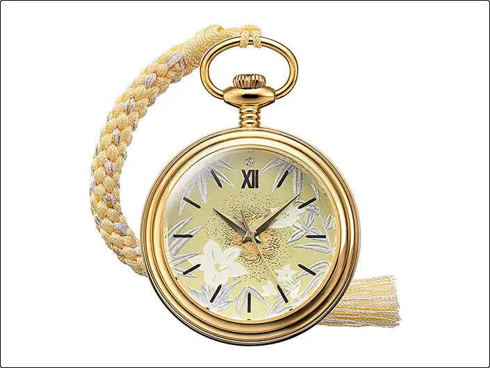 Touken Ranbu -ONLINE- Kanazawa Kaga Makie Traditional Japanese Lacquerware Pocket Watch 2nd Edition