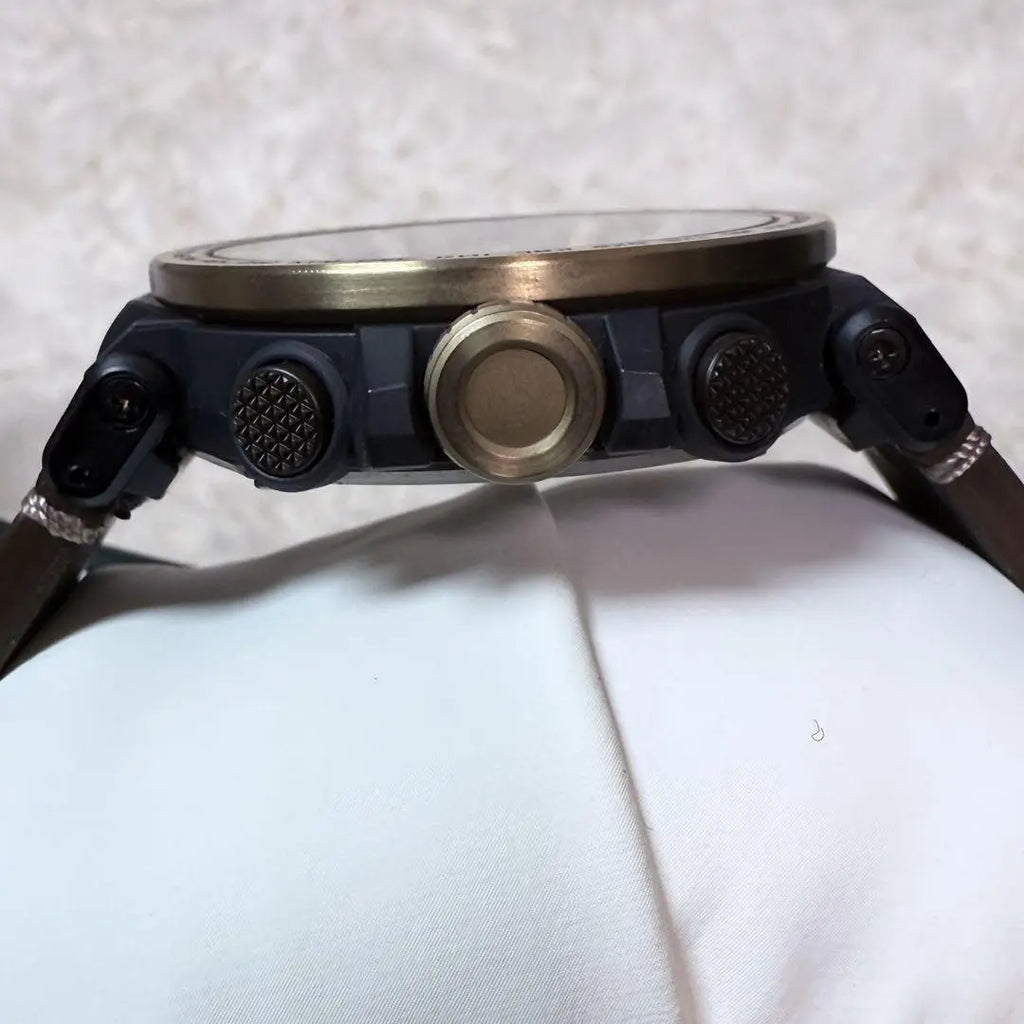 Used Casio Pro Trek PRG-600YL-5 watch with new strap The Japanese Factory