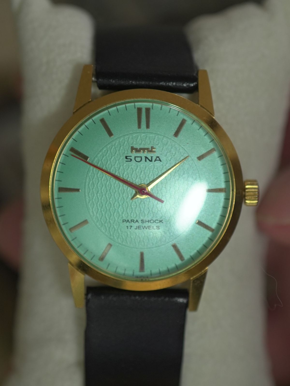 Used Vintage HMT Sona 17 Jewels Mechanical Hand-Wind Watch - The Japanese Factory