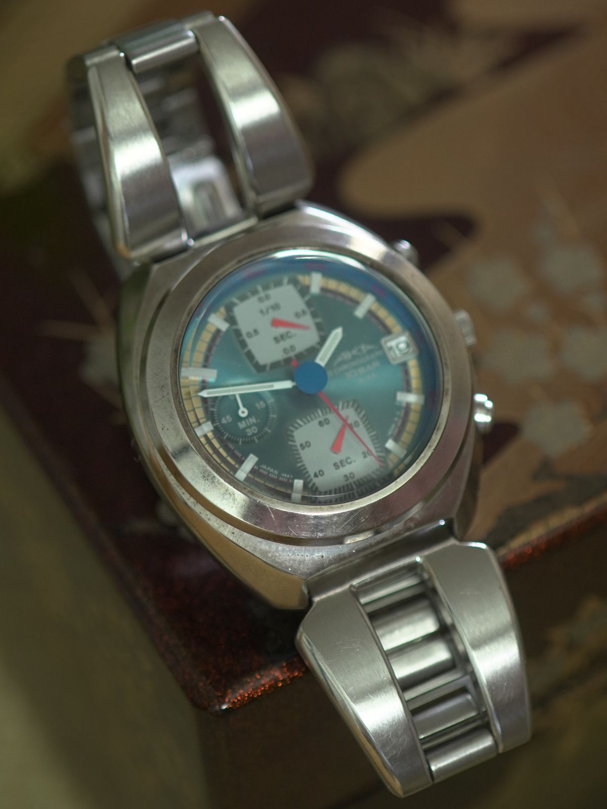 Used Vintage Seiko Alba AKA V657-6030 Chronograph Quartz Date Watch - The Japanese Factory