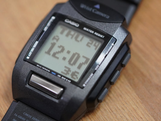 Vintage Casio WQV-1 Camera Wristwatch - The Japanese Factory