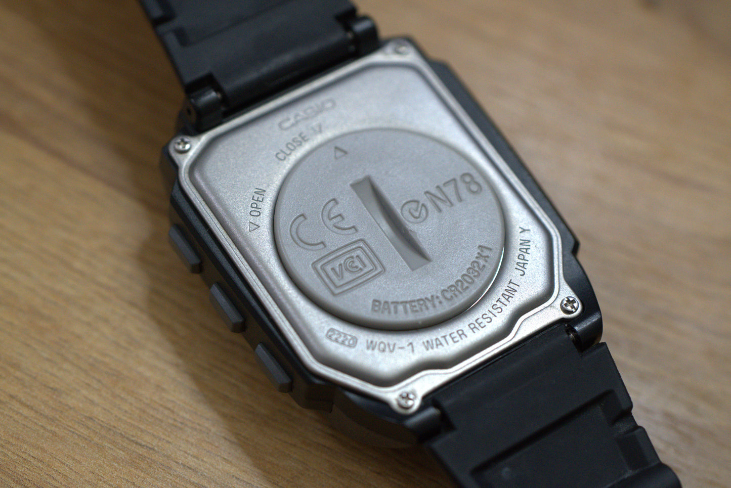Vintage Casio WQV-1 Camera Wristwatch - The Japanese Factory