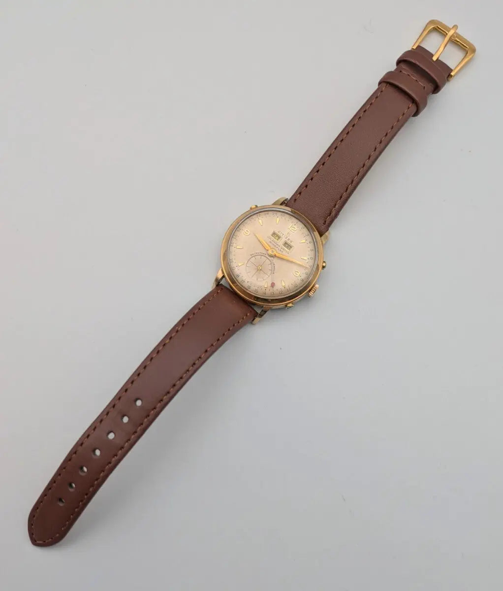 Vintage Citizen Triple Calendar Watch Nivaflex - The Japanese Factory