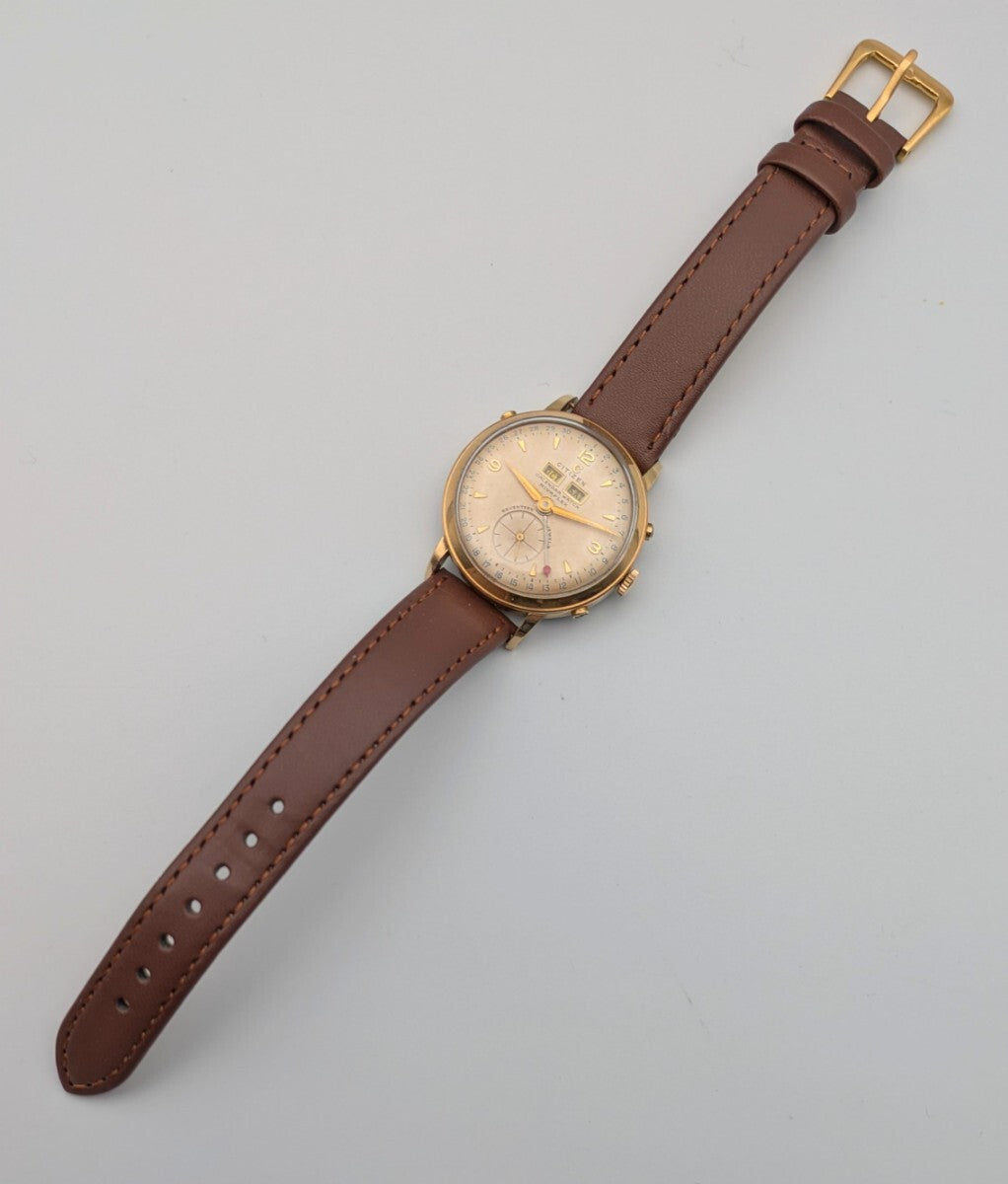 Vintage Citizen Triple Calendar Watch Nivaflex - The Japanese Factory
