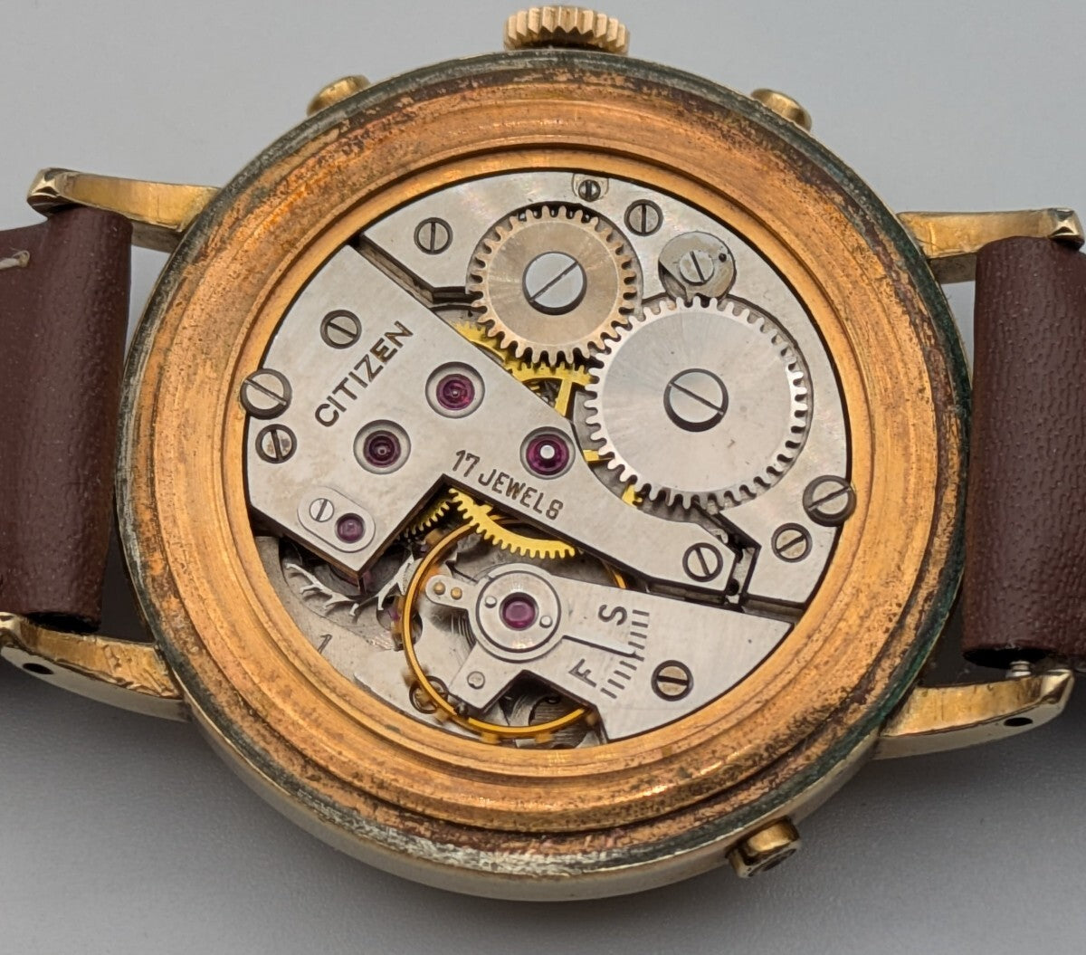 Vintage Citizen Triple Calendar Watch Nivaflex - The Japanese Factory