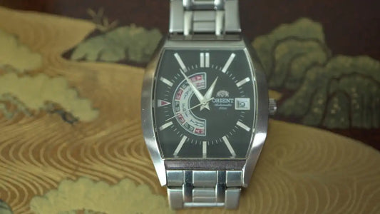 Vintage Orient FNAA-C0 CS Black Jack Casino Dial Automatic Watch