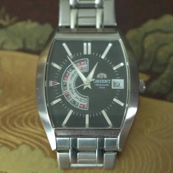 Vintage Orient FNAA-C0 CS Black Jack Casino Dial Automatic Watch