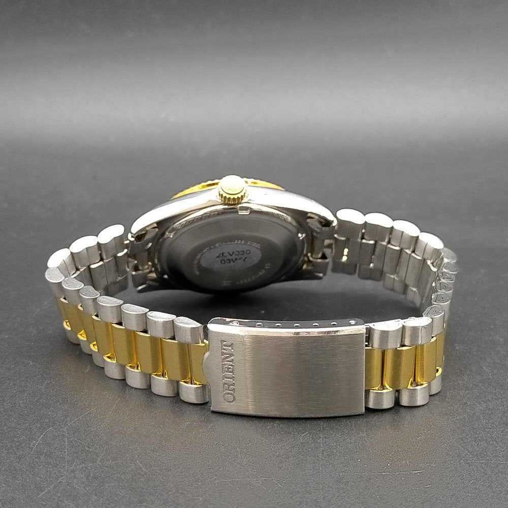 Vintage Orient President Day Date Two Toned Watch - The Japanese Factory