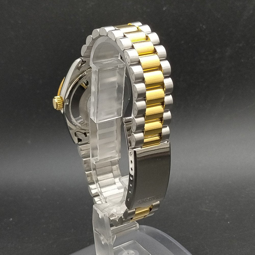 Vintage Orient President Day Date Two Toned Watch - The Japanese Factory