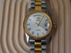 Vintage Orient President Day Date Two Toned Watch - The Japanese Factory
