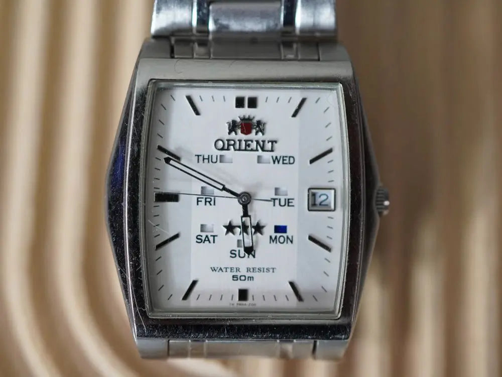 Vintage Orient TriStar PMAA-C0 CS Japanese Men's Watch - The Japanese Factory