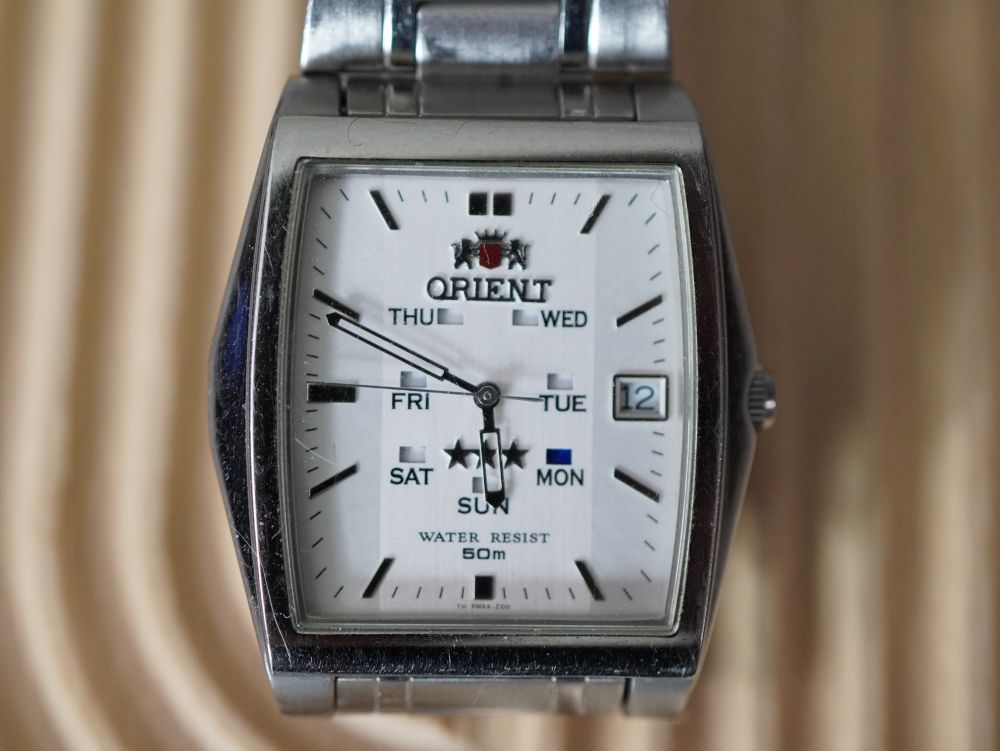 Vintage Orient TriStar PMAA-C0 CS Japanese Men's Watch - The Japanese Factory