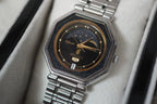 Vintage Seiko 5 Moon Phase 6347-5000 October 1986 Suwa Dial Automatic Men's Wristwatch - The Japanese Factory