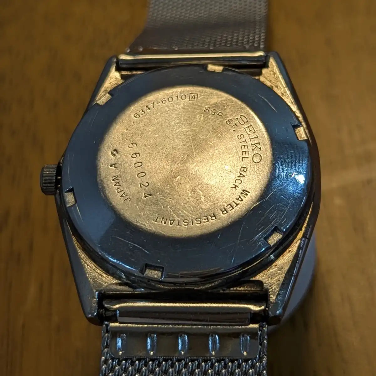 Vintage Seiko 5 Moon Phase 6347-6010 June 1986 Automatic Men's Wristwatch - The Japanese Factory