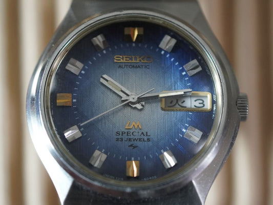 Vintage Seiko LM Lord Matic Special 5216-7040 Kanji Day Date Daini Dial - The Japanese Factory