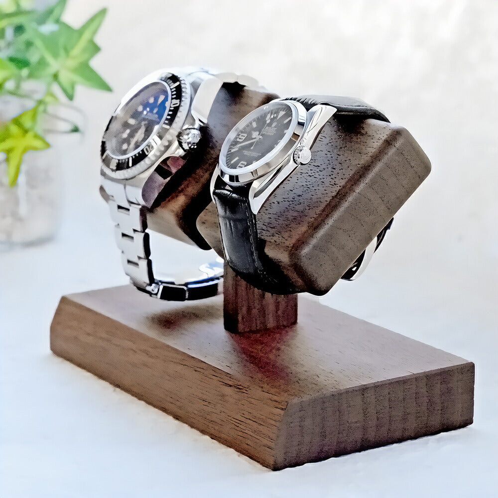 Wooden Watch Stand Made in Japan - The Japanese Factory