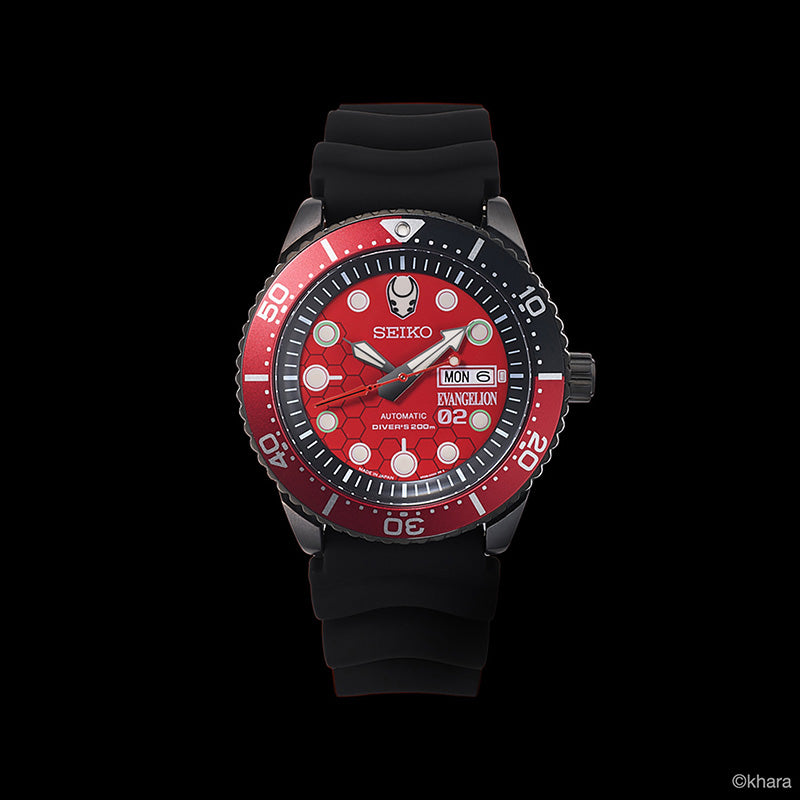 RADIO EVA x Seiko A347 EVA-02 Diver's Watch Limited Edition Wristwatch - The Japanese Factory
