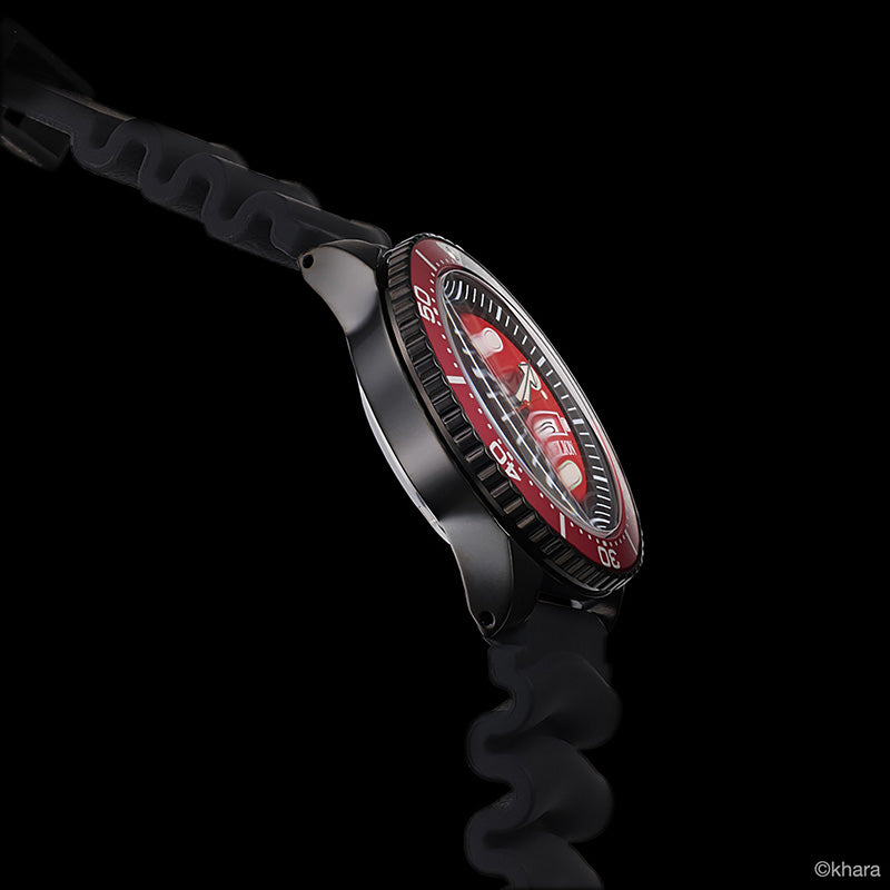 RADIO EVA x Seiko A347 EVA-02 Diver's Watch Limited Edition Wristwatch - The Japanese Factory