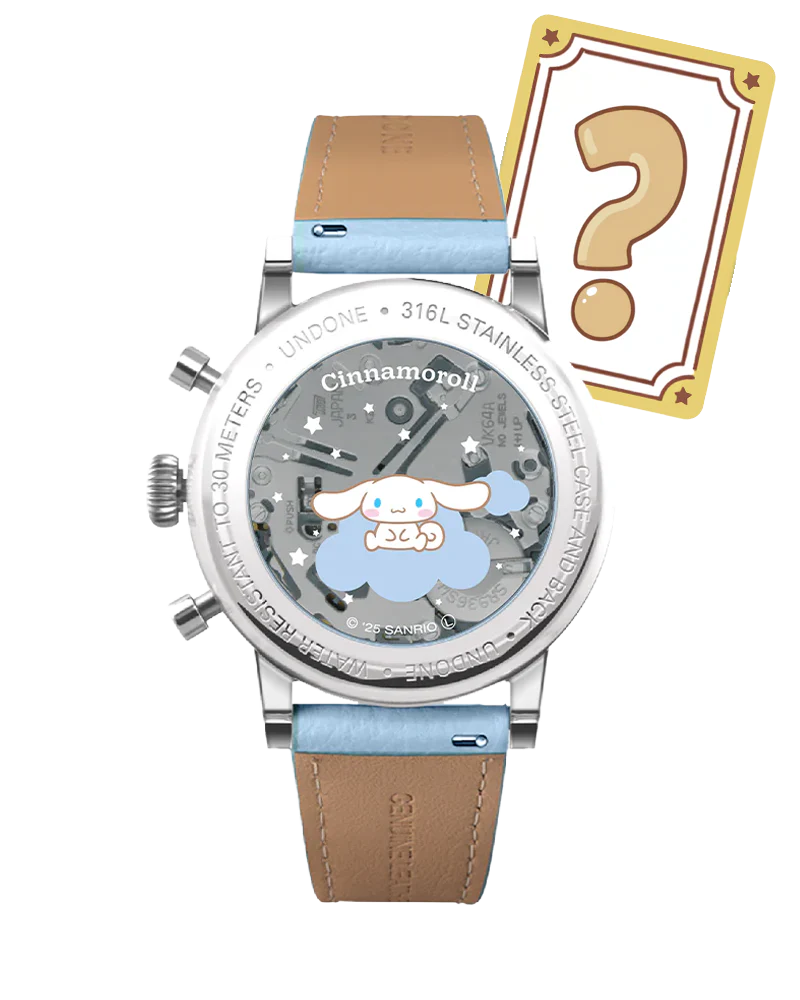 UNDONE × CINNAMOROLL WATCH DREAMY BLUE JAPAN-ONLY MODEL [Pre-order for early April]