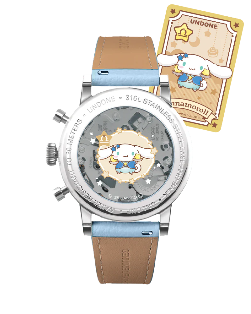 UNDONE × CINNAMOROLL WATCH DREAMY BLUE JAPAN-ONLY MODEL [Pre-order for early April]