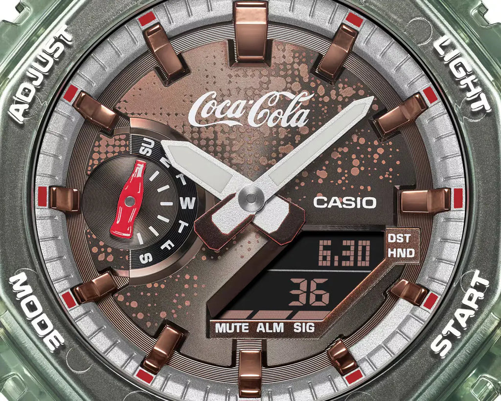 Casio G-SHOCK x Coca-Cola GA-2100CC-3AJR Limited Edition Wristwatch - The Japanese Factory