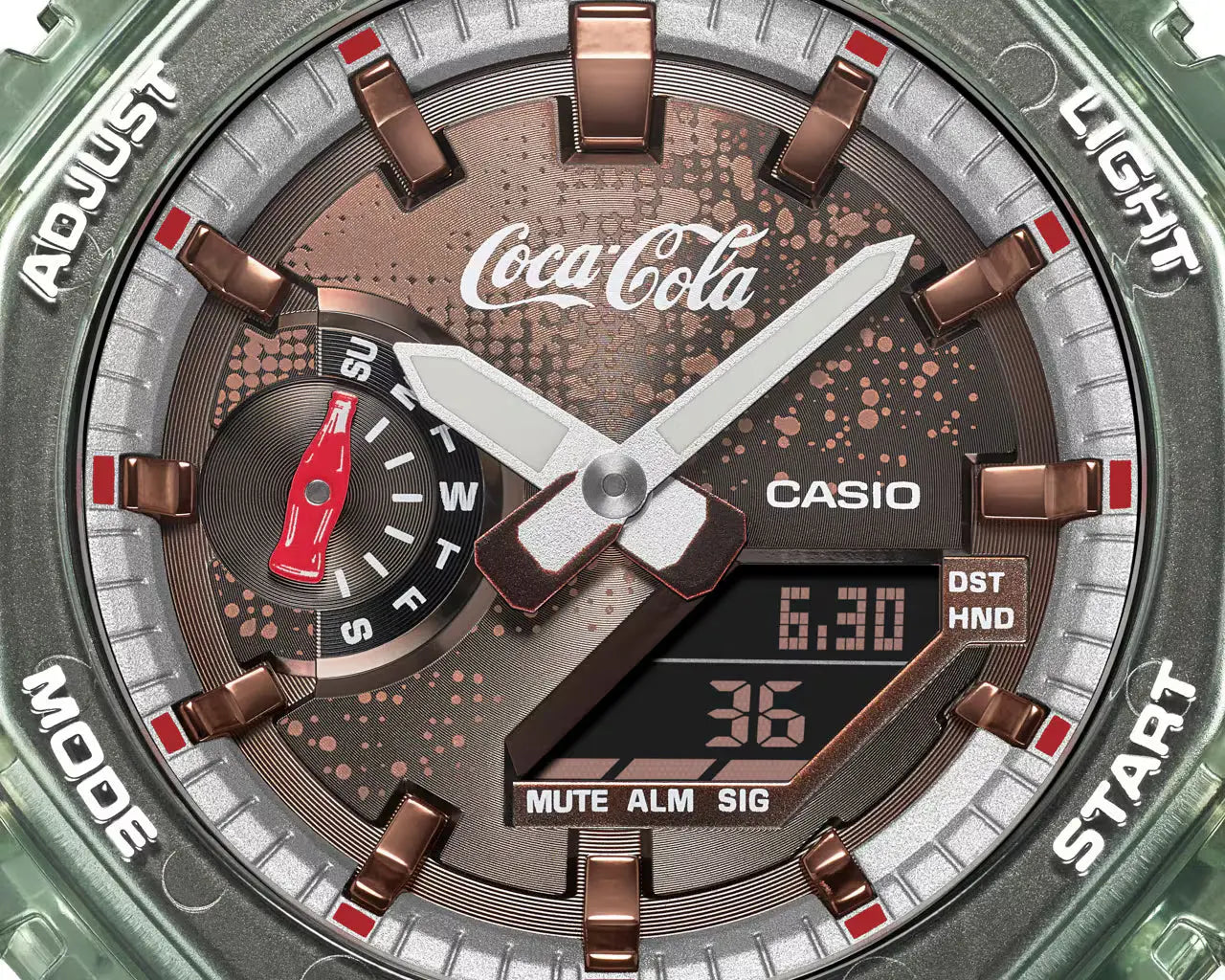 Casio G-SHOCK x Coca-Cola GA-2100CC-3AJR Limited Edition Wristwatch - The Japanese Factory