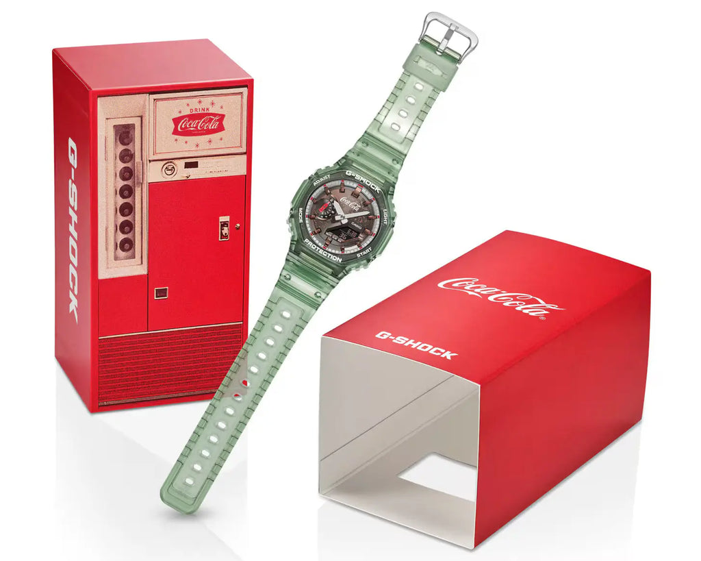Casio G-SHOCK x Coca-Cola GA-2100CC-3AJR Limited Edition Wristwatch - The Japanese Factory