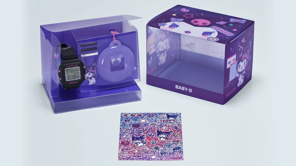 Casio Baby-G+ Plus X Kuromi BGD-10KKM-1JR Collaboration Watch - The Japanese Factory