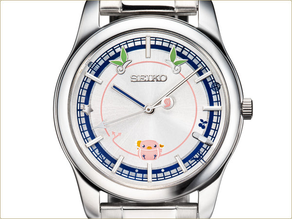 Monogatari Series x Seiko Collaboration Watch with Acrylic Display Stand (Mayoi Hachikuji)