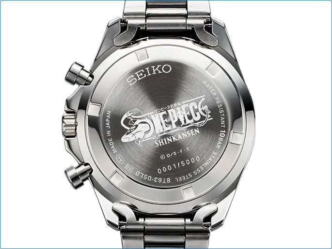 ONE PIECE Shinkansen Watch Seto Inland Sea Blue Train Model Limited Edition Wristwatch Premico