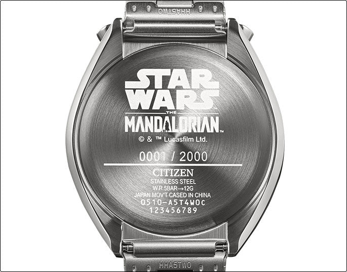 Star Wars x Citizen Mandalorian Design Model Limited Edition Wristwatch - The Japanese Factory