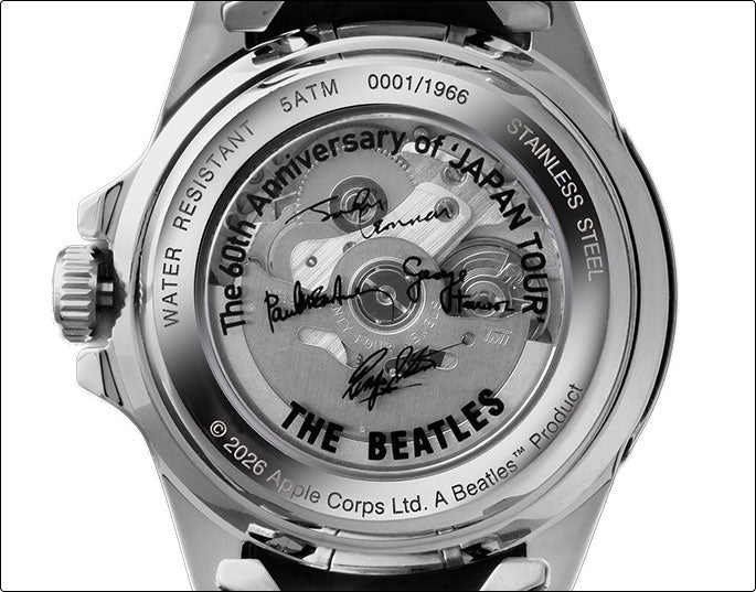 The Beatles Japan Tour 60th Anniversary Official Wristwatch Limited Edition - The Japanese Factory