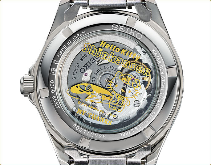 Hello Kitty Shinkansen Finale Commemorative Mechanical Wristwatch Limited Edition - The Japanese Factory