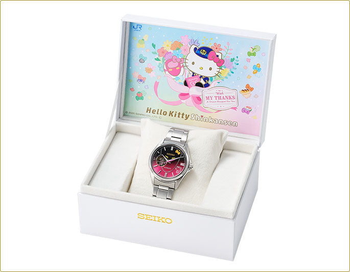 Hello Kitty Shinkansen Finale Commemorative Mechanical Wristwatch Limited Edition - The Japanese Factory