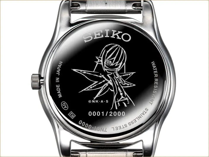 Monogatari Series x Seiko Collaboration Watch with Acrylic Display