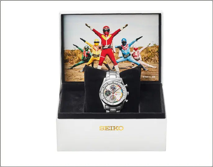 Himitsu Sentai Goranger 50th Anniversary Seiko Collaboration Watch The Japanese Factory