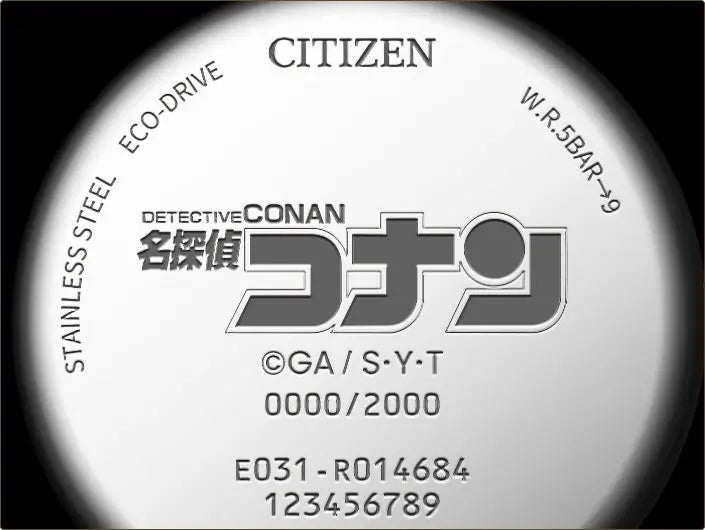 Citizen x Detective Conan TV Anime 30th Anniversary Collaboration Watch Premico