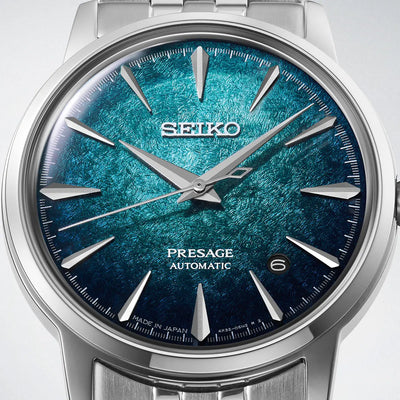 HCB001J — Blue / Steel Bracelet