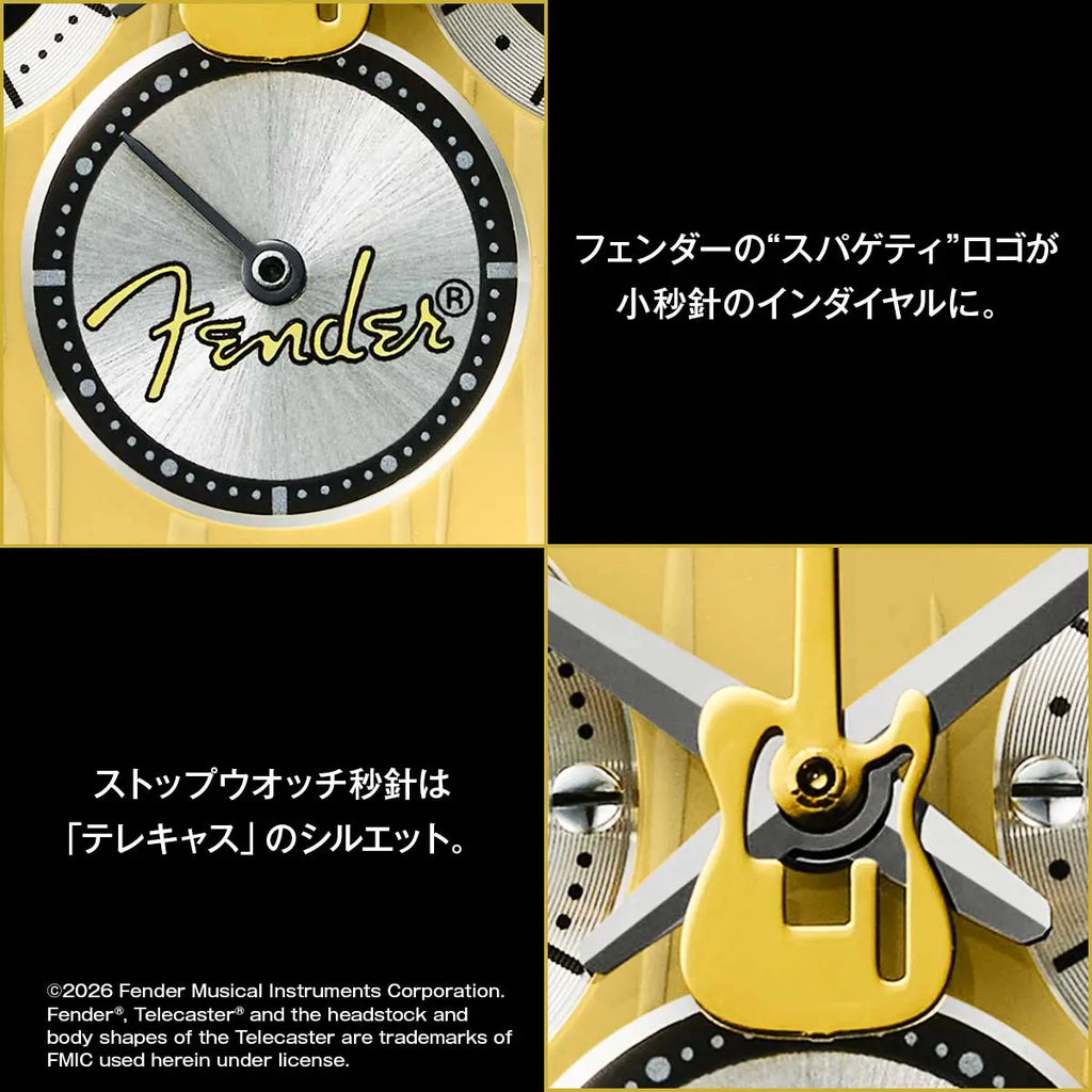 Fender Telecaster 75th Anniversary Official Limited Edition Japanese Men's Wristwatch - The Japanese Factory