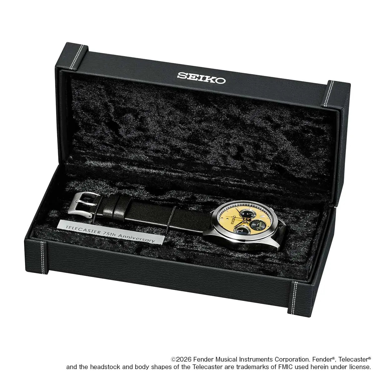 Fender Telecaster 75th Anniversary Official Limited Edition Japanese Men's Wristwatch - The Japanese Factory