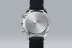MAZDA x Seiko Chronograph Wristwatch BF9504 Grey Dial Curve Hardlex