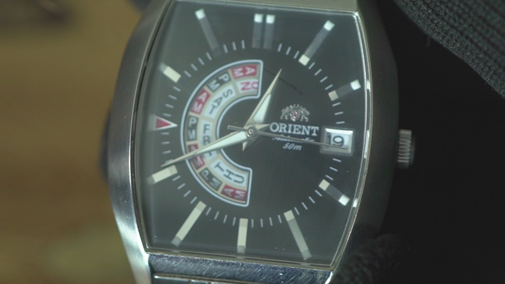 Vintage Orient FNAA-C0 CS Black Jack Casino Dial Automatic Watch