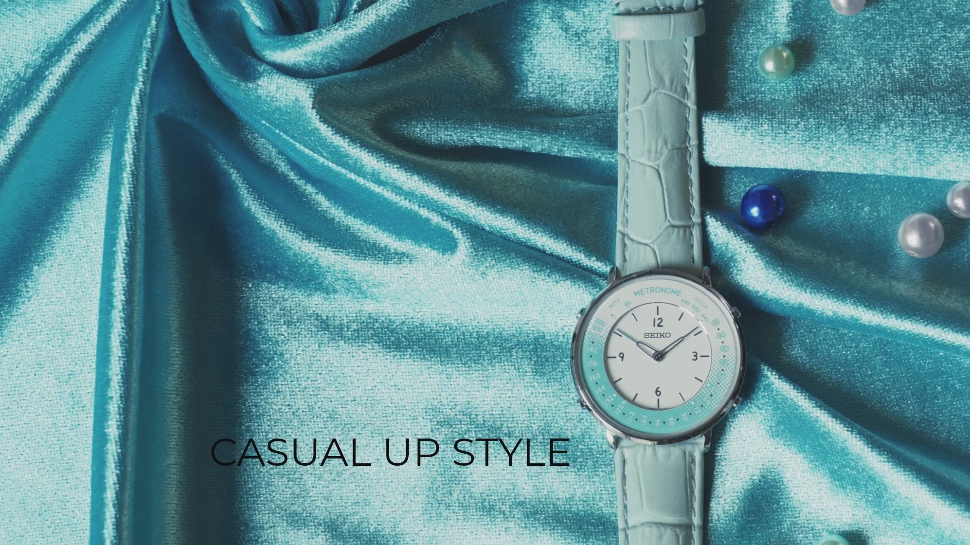 Seiko Metronome Watch SMW004BP Casual Up Style (Blue) Limited Edition - The Japanese Factory