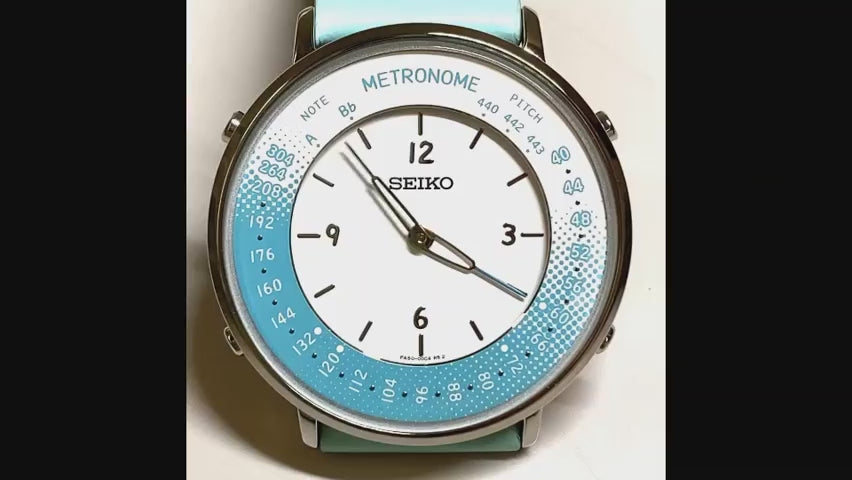Seiko Metronome Watch SMW004B Casual Line (Blue) - The Japanese Factory