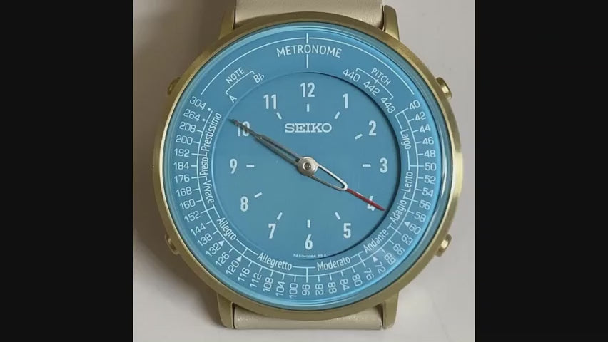 Seiko Metronome Watch SMW005A Standard Line (Turquoise) - The Japanese Factory