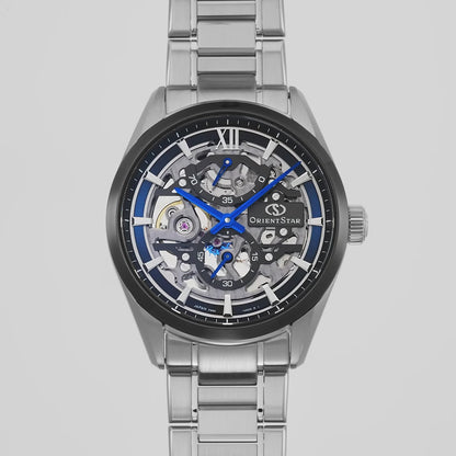 Orient Star Contemporary M34 F8 Skeleton RK-AZ0103L Limited Edition Hand Winding Mechanical Men's Wristwatch