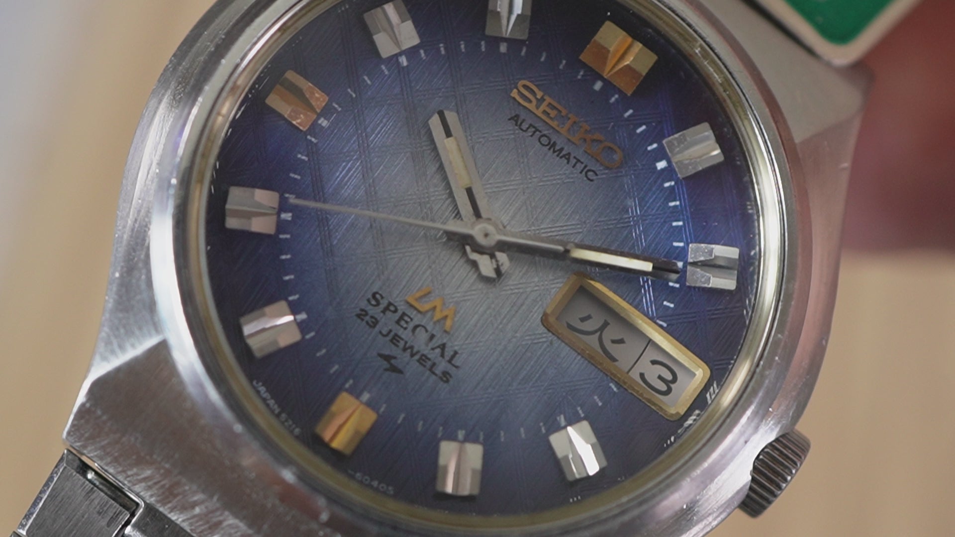 Vintage Seiko LM Lord Matic Special 5216-7040 Kanji Day Date Daini Dial - The Japanese Factory